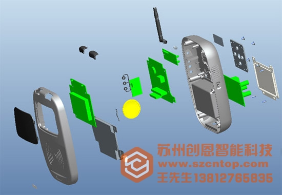 結(jié)構(gòu)設(shè)計(jì)案例-北京公交車(chē)POS刷卡機(jī)